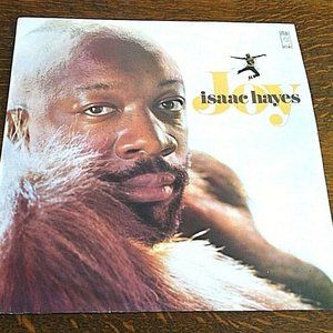 Vintage Vinyl LP Isaac Hayes Joy Stax Records Import Shaft Soul Album 2325 -111